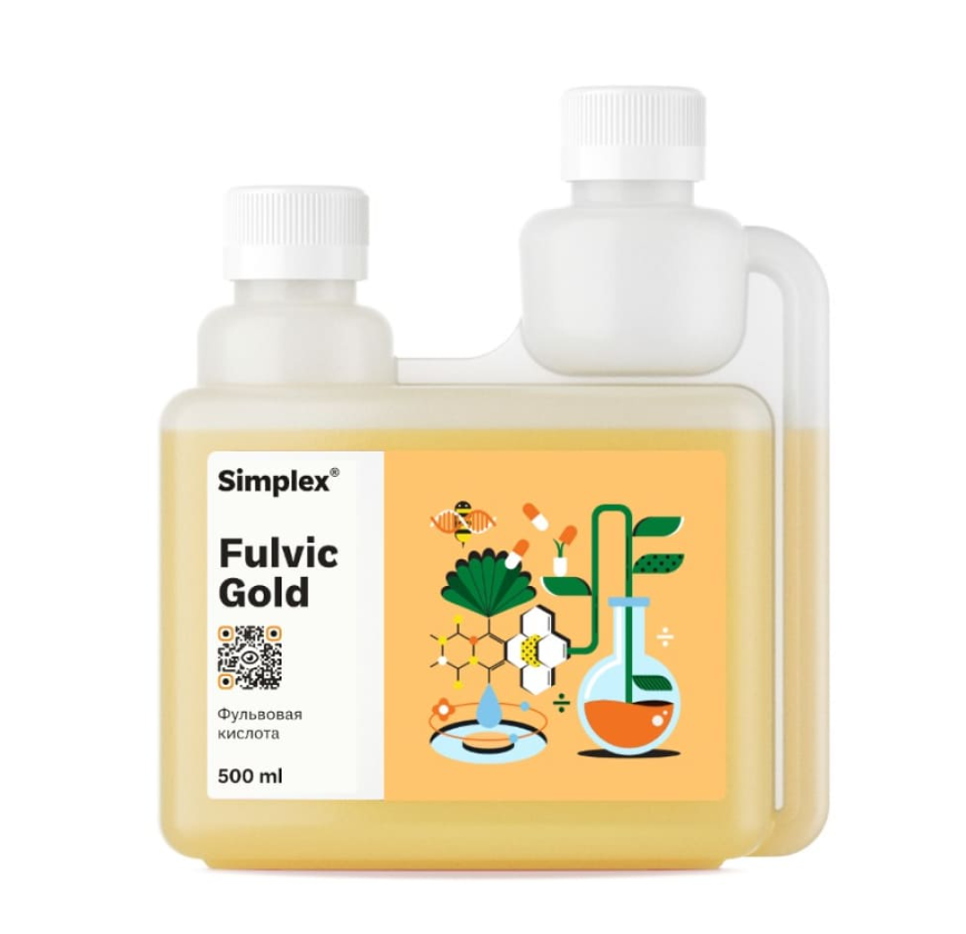 Simplex Fulvic Gold 500ml 1L